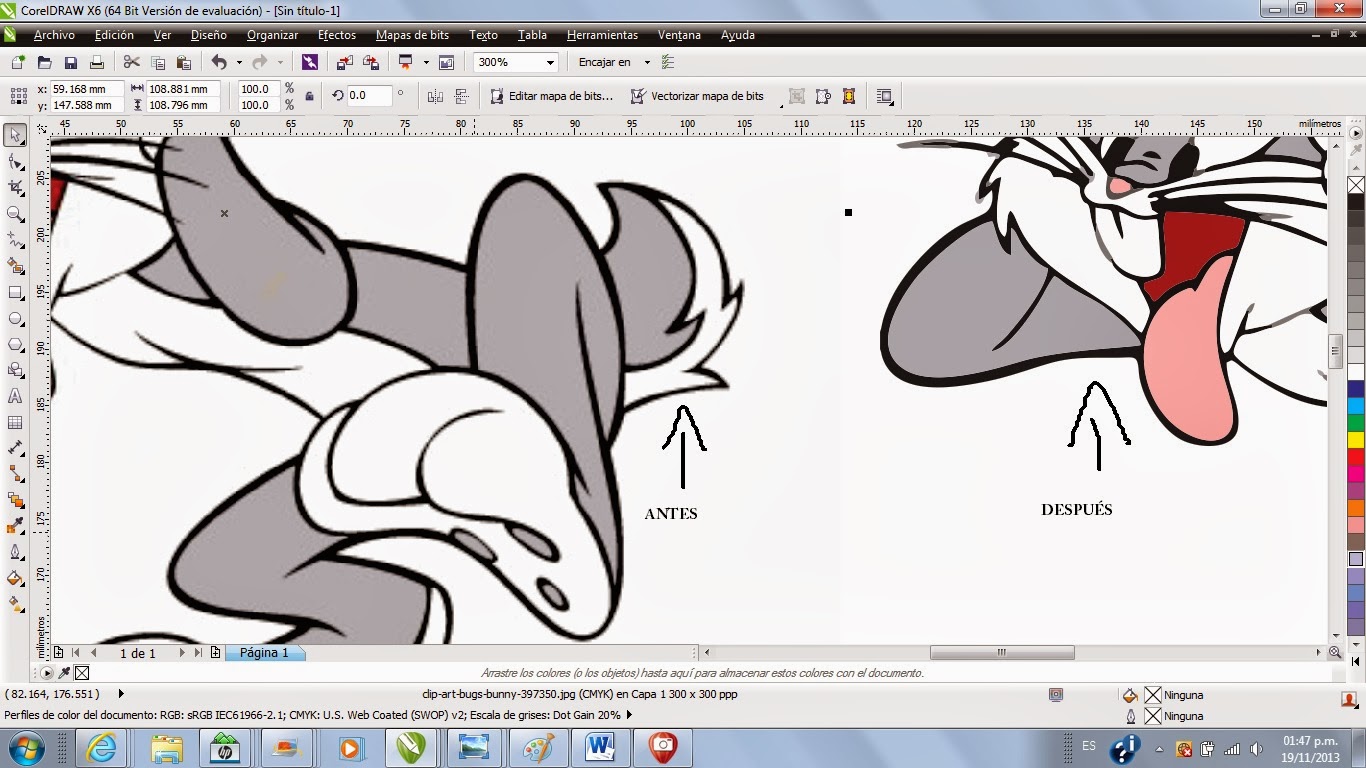 vectorizar en corel draw x6 vectorizar en corel draw x6