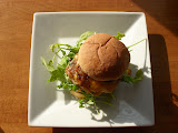 Cheddar Cheeseburgers with Caramelized Shallots