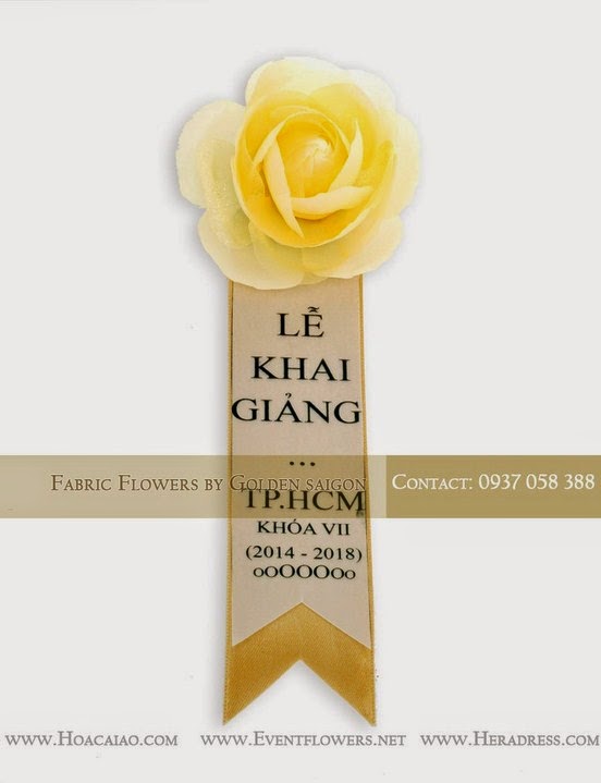 Hoa cài áo cho đại biểu tham dự hội nghị, sự kiện, event - 1
