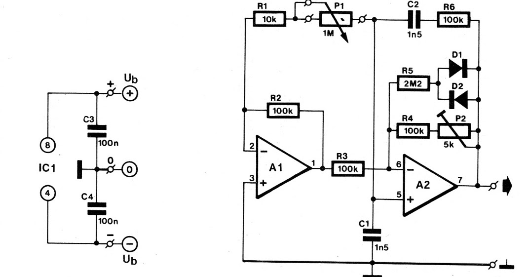 Variable Sine Wave Oscillator Circuit DIY