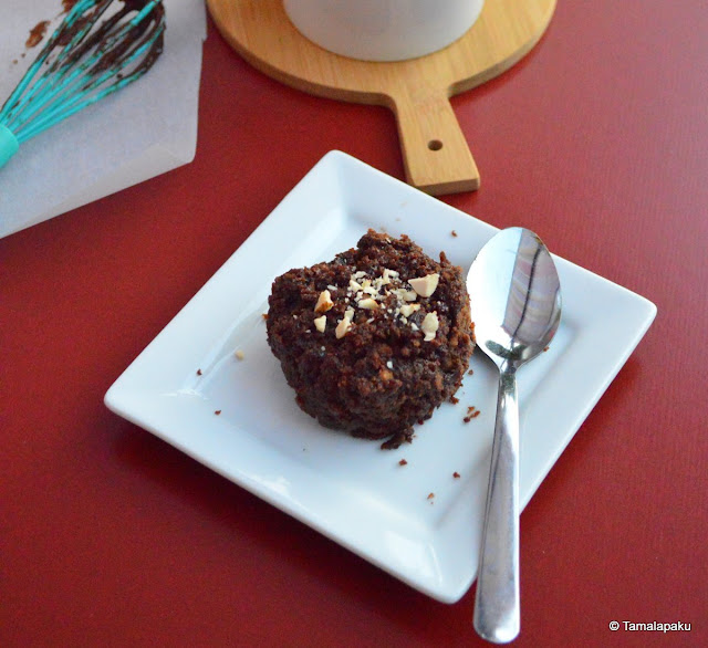 4 Ingredient Nutella Mug Cake