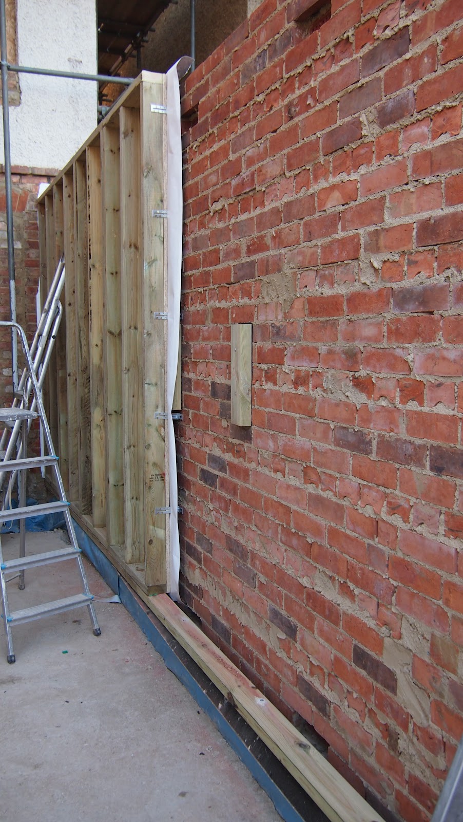 Extension walls 2050 House