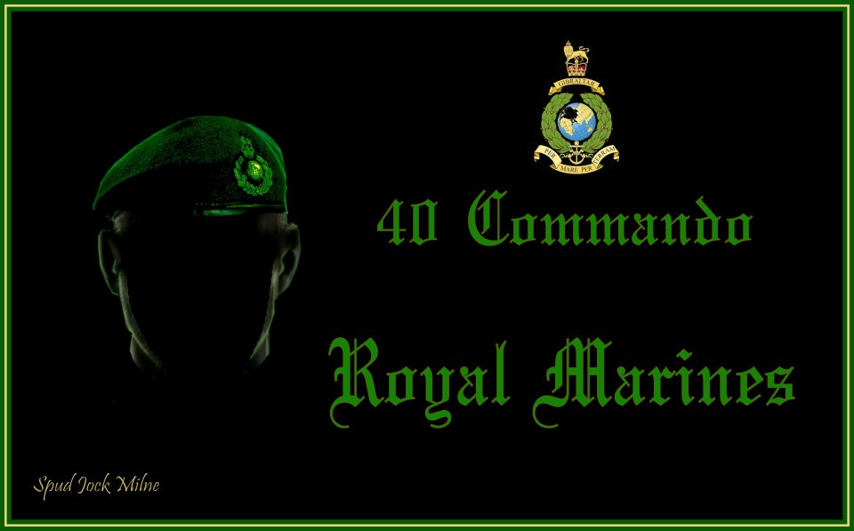 Cartoon Royal Marine