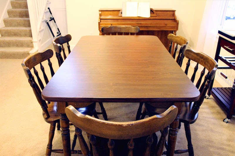 The Ink & Anchor Our Dining Table Revamp.