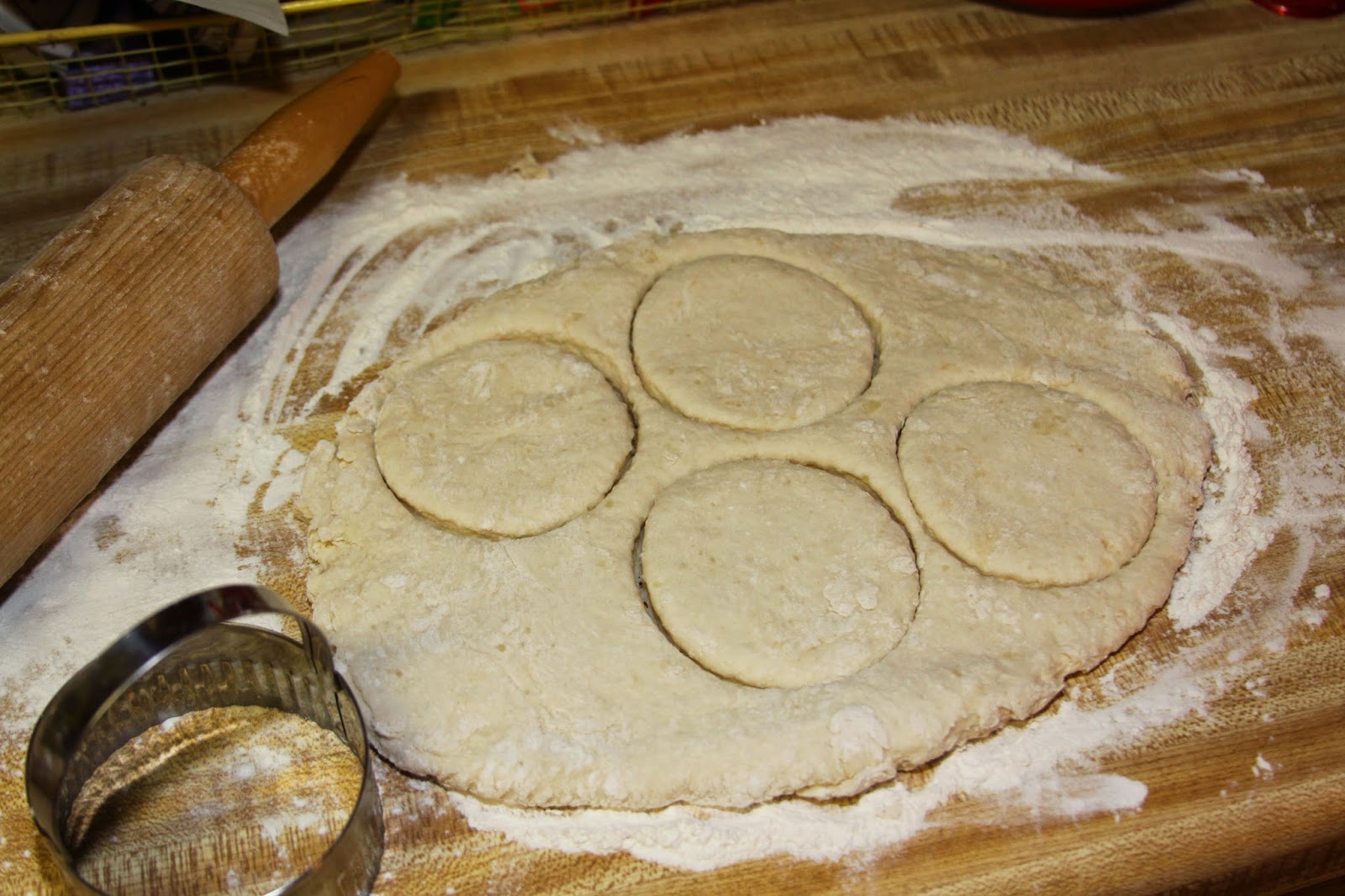 For the Love of Food Southern Honey Butter Cream Biscuits and