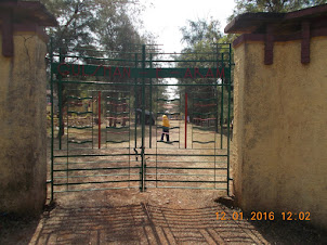 Entrance to "GULSHAN-E-ARAM" Parsi Sanatorium in Panchgani.