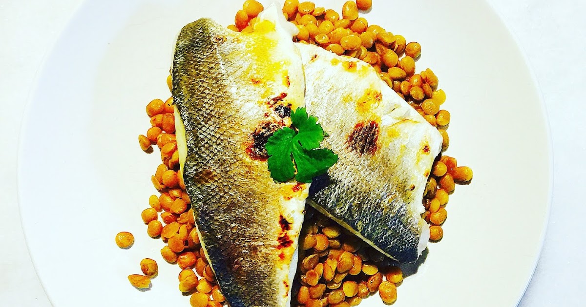 RECIPE Super Quick Sea Bass and Lentils FOOD LIFE + em