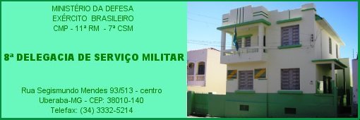 8ª Delegacia de Serviço Militar - Uberaba-MG