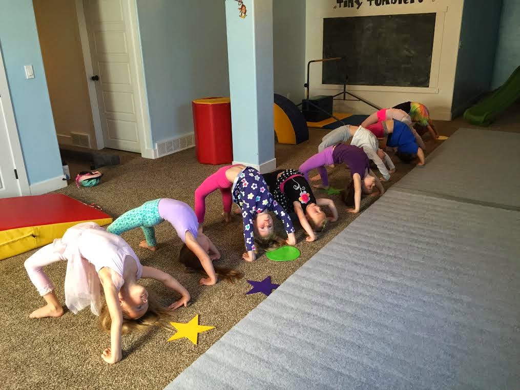 Back bends 4-6 Year olds