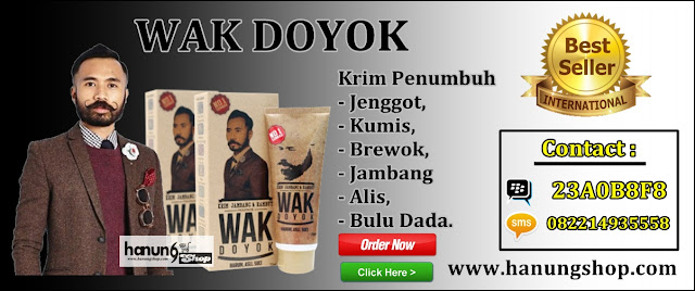 Wak Doyok Krim Penumbuh Jenggot, Kumis Dan Rambut Lainya