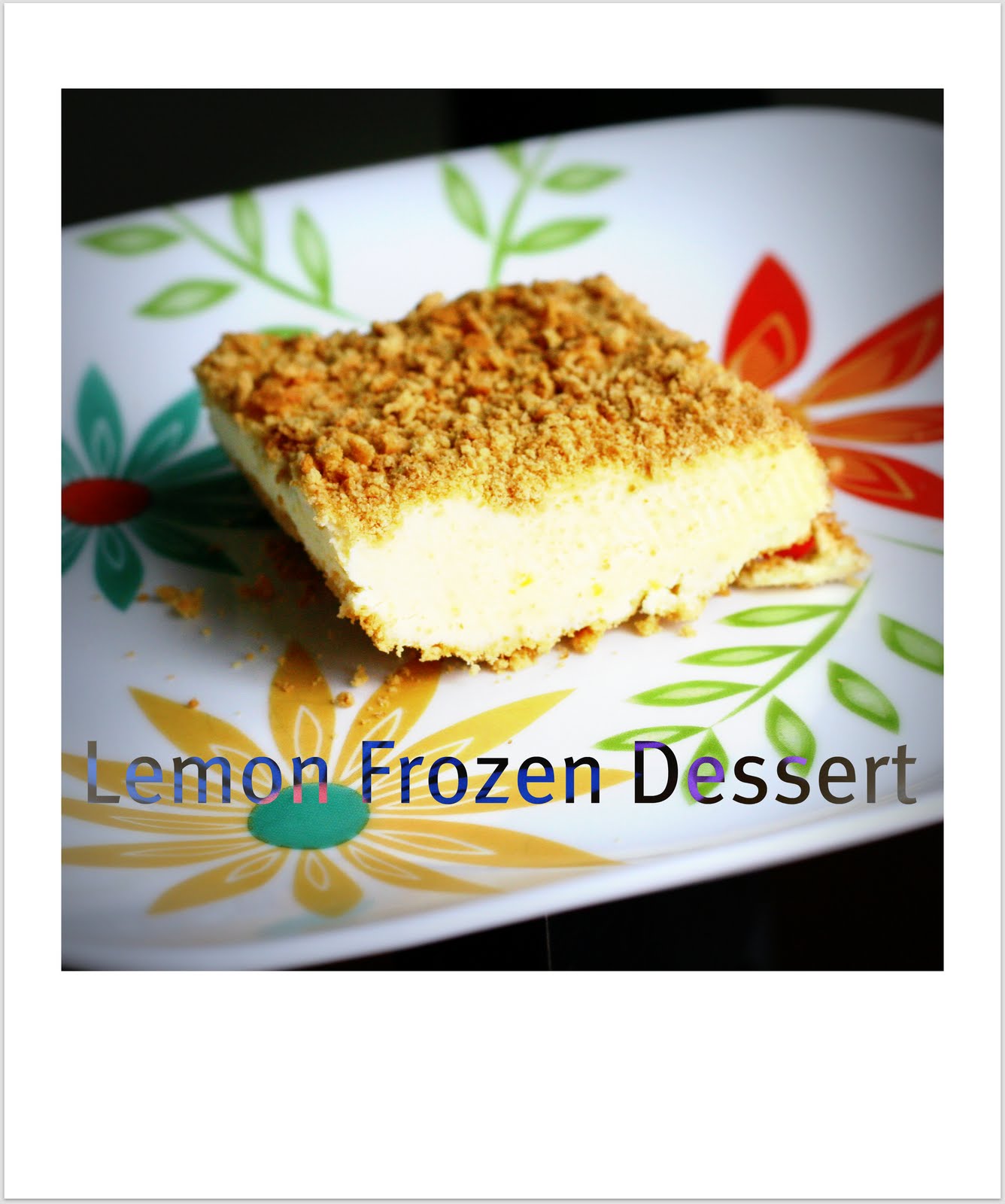 What's For Dinner? Lemon Frozen Dessert