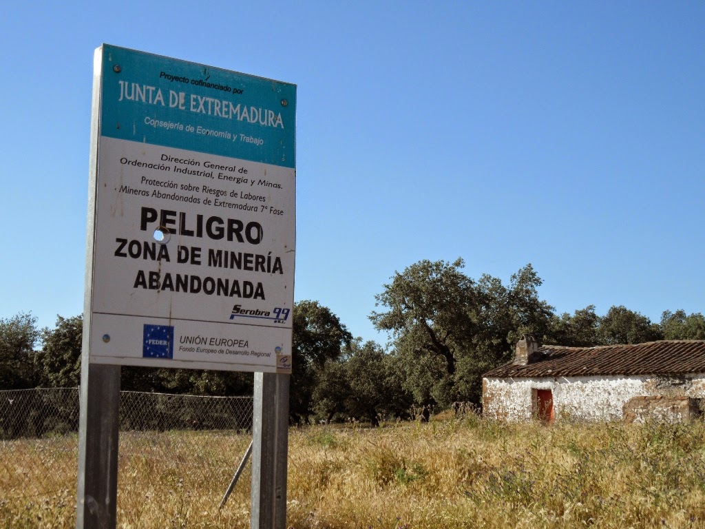 No le digas a mi madre que estoy haciendo fotos: Mina de Valera - Bodonal
