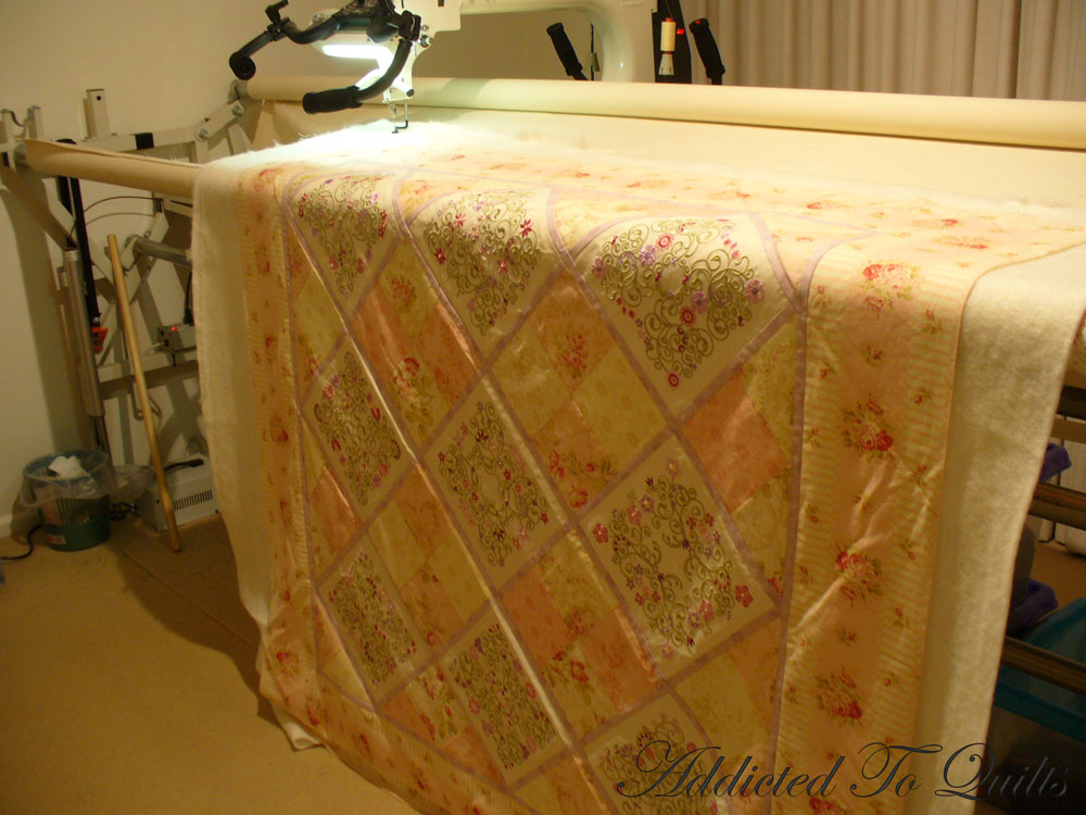 Addicted To Quilts Floating a Quilt Tutorial