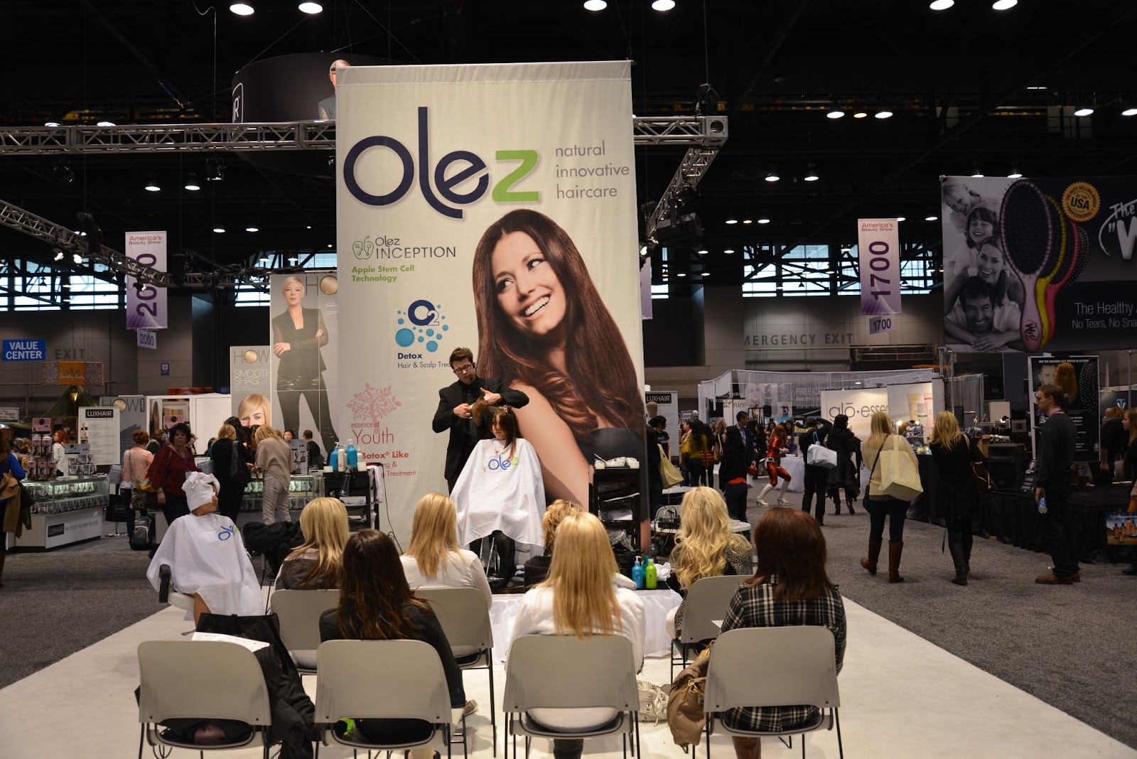Olez Haircare Blog Successful Product Launch at ABS Chicago