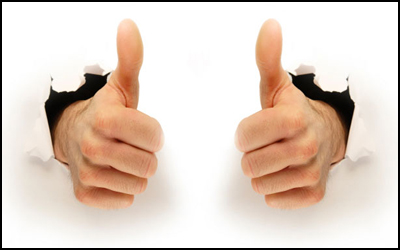 big thumbs up big thumbs up