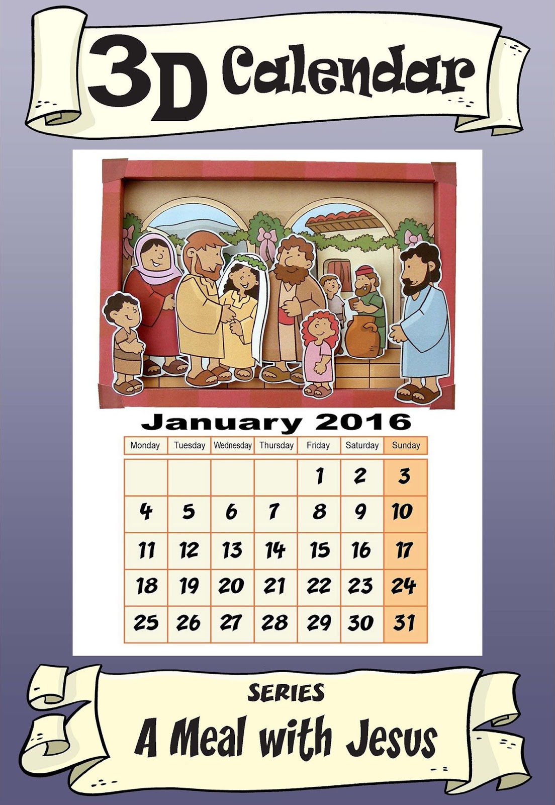 Category: 3D Bible Calendar - My Little House Blog