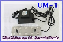 Ultrasonic Mist Maker set 10 Caramic Heads