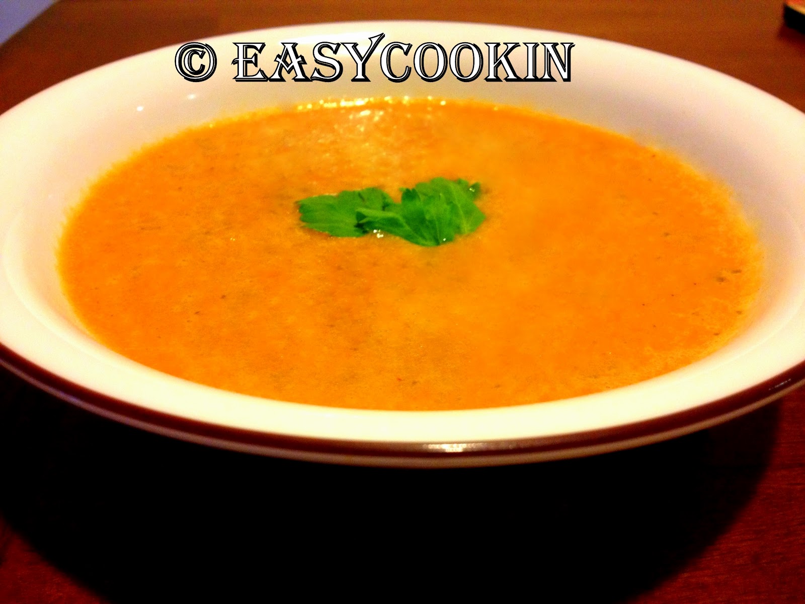 Tomato Basil Soup (Without Cream) EasycookinwithMolly Fusion Kitchen