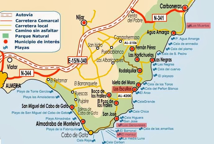 Parque Natural Cabo de Gata (Almería): Elegir la mejor zona - Forum Andalusia