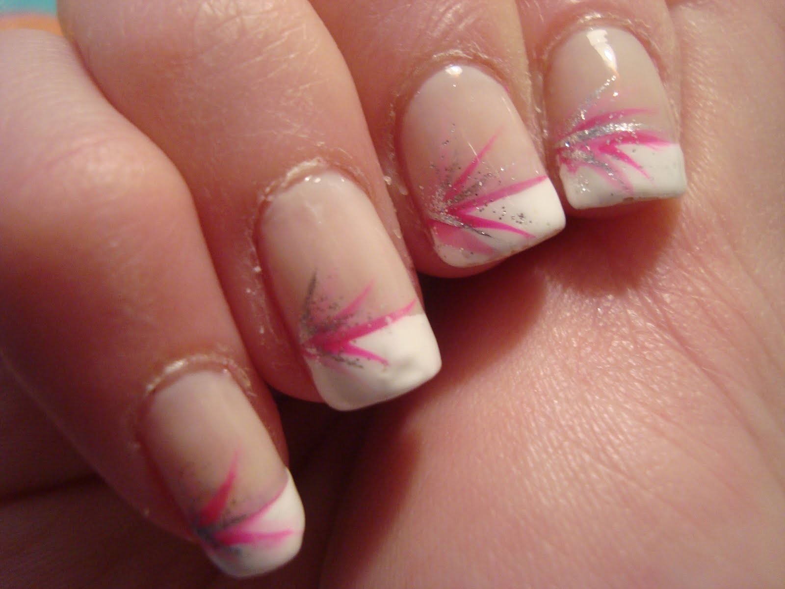 paint that nail: french tip manicure with pink