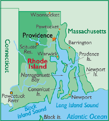 The Rhode Island state Senate