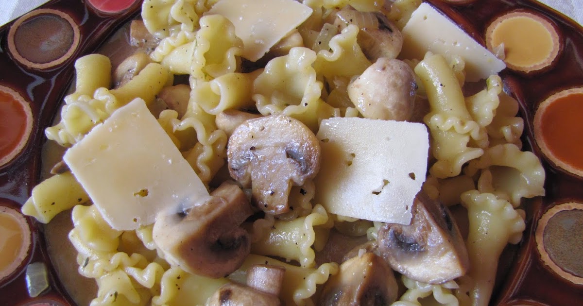 Big Mama's Home Kitchen Mushroom Thyme Pasta