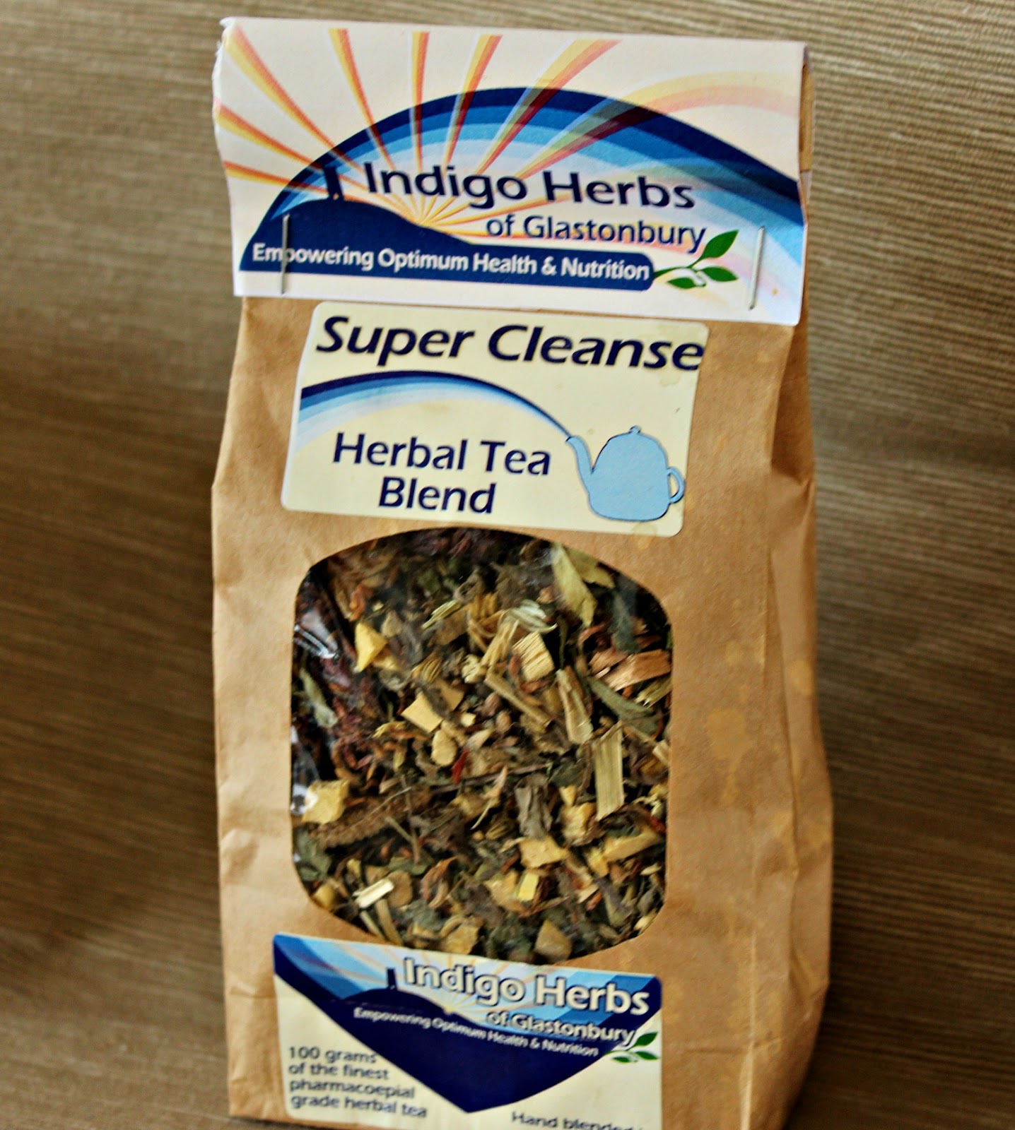 Ellie's Recipes Review Indigo Herbs Super Cleanse Tea