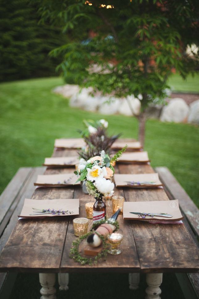 Rustic Garden Tables Style by Laura