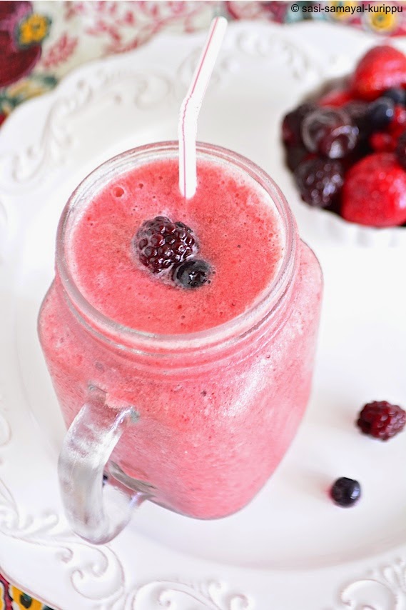 SASI'S KITCHEN MixedBerry Detox Smoothie