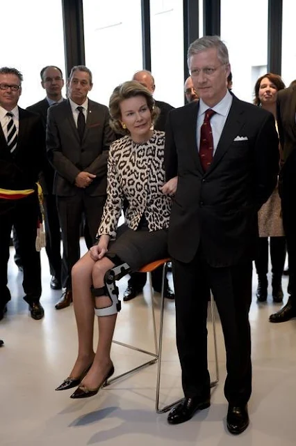  King Philippe of Belgium and Queen Mathilde