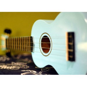 Light Blue Ukulele