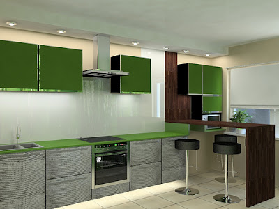 Green Kitchen Design Ideas