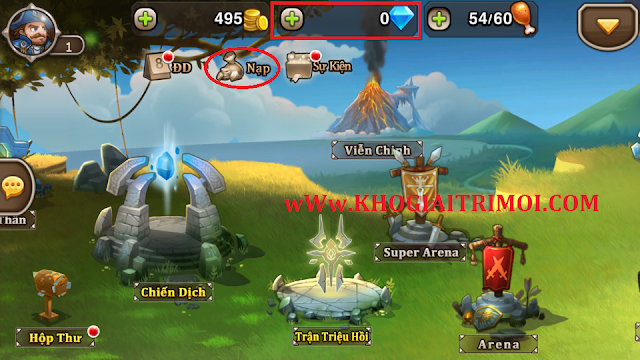 Hướng dẫn mua Diamond trong game DoTa Truyền Kỳ Hướng dẫn mua Diamond trong game DoTa Truyền Kỳ
