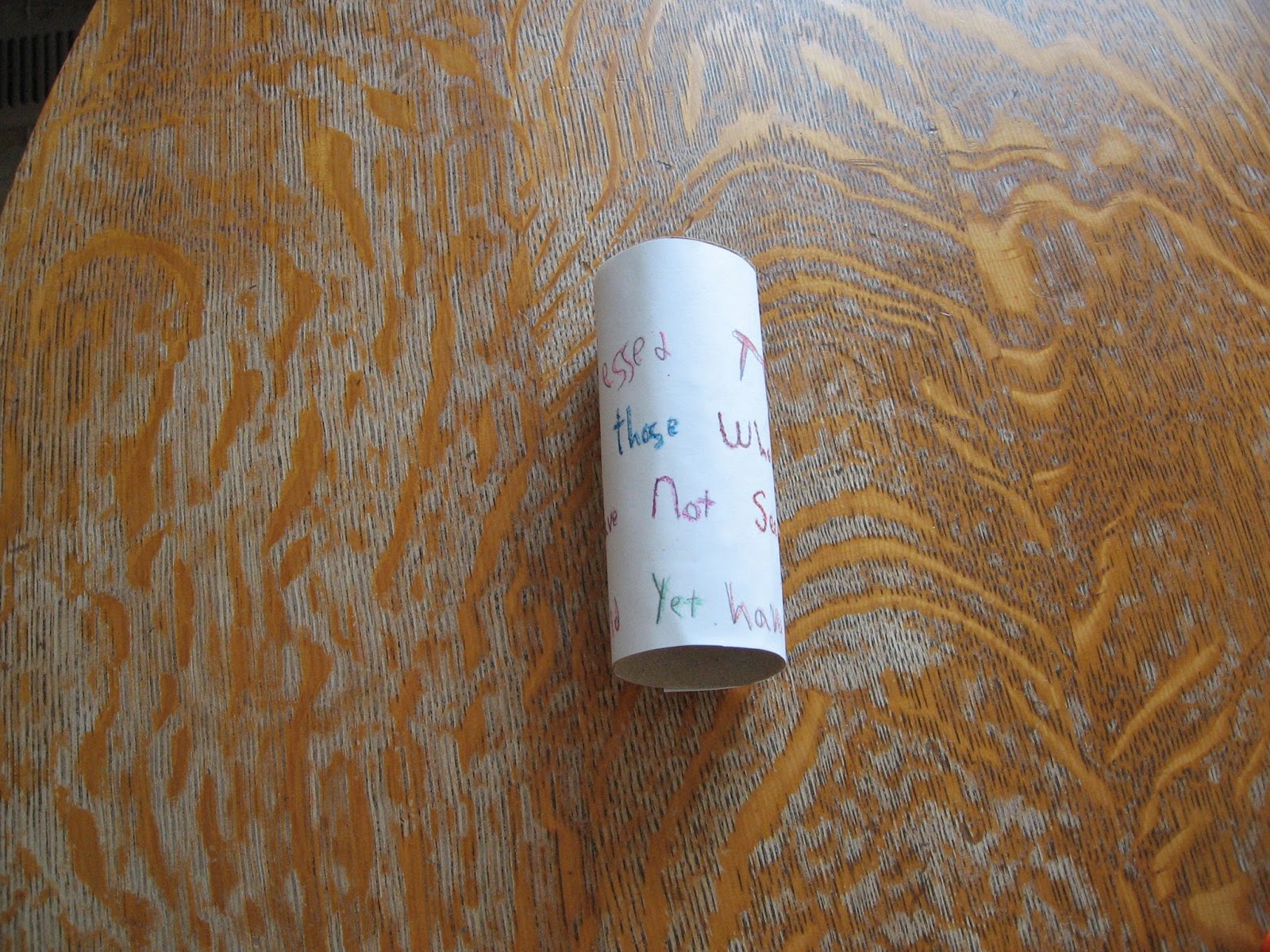 Almost Unschoolers Doubting Thomas Tube Super Simple Easter Craft