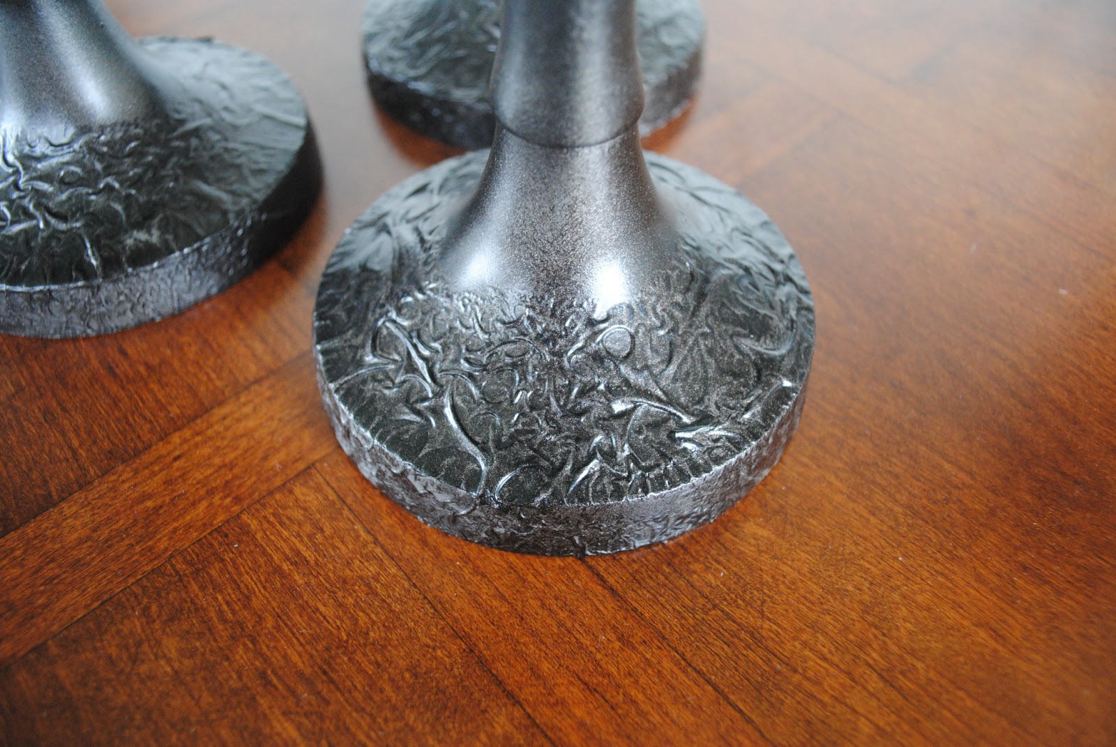 One Day at a Time Oil Rubbed Bronze Candle Holders