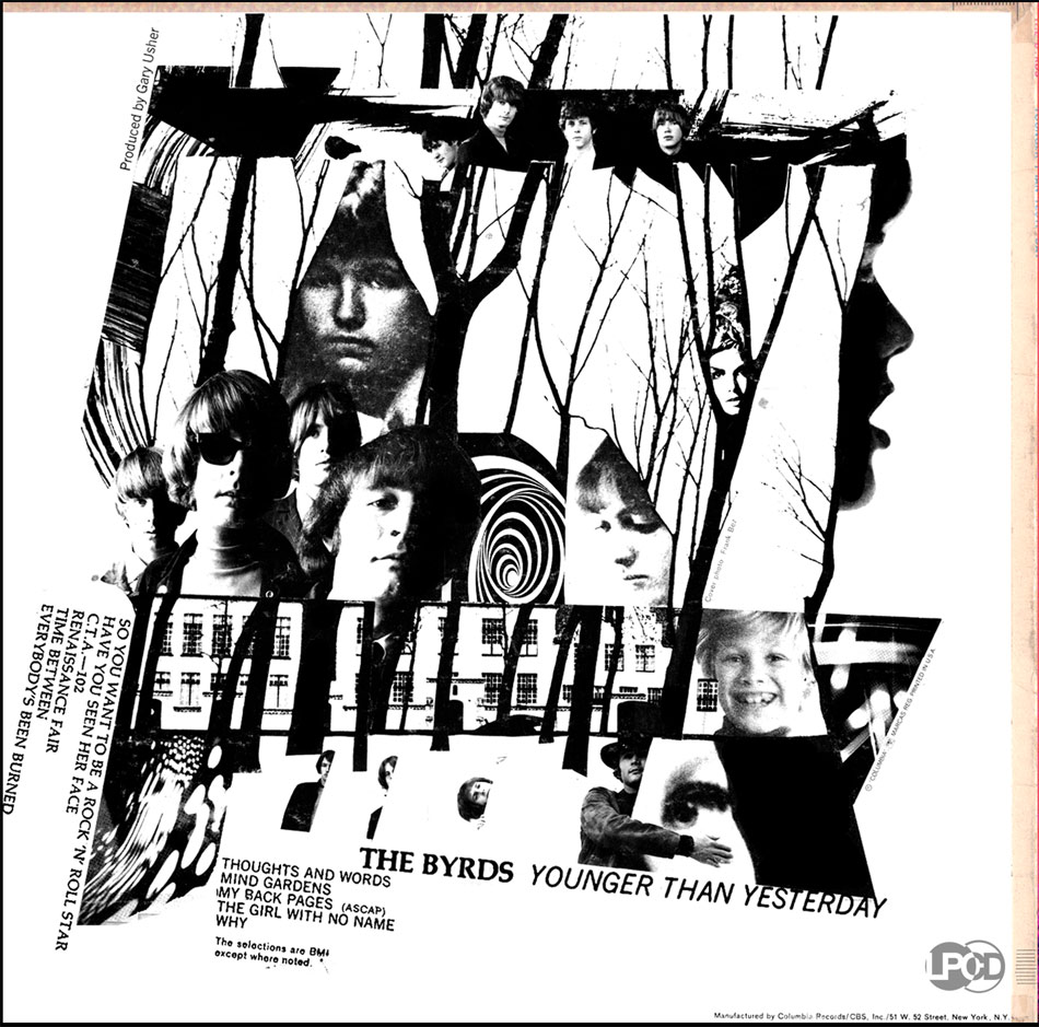 BYRDSyounger than yesterdayMONO MIX1967 + BONUS 45s CANADA and USA