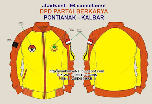 JAKET BOMBER PARTAI BERKARYA