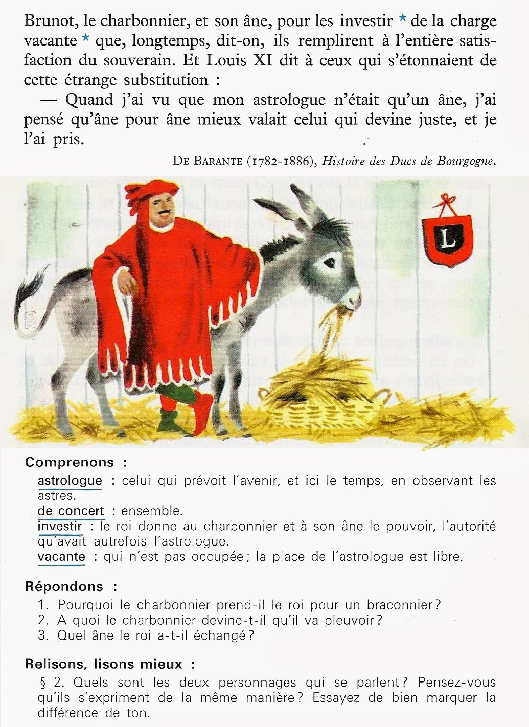 L ¢ne de Louis XI De Barante