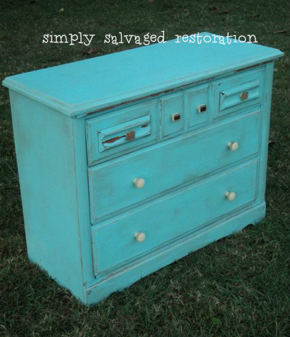 Simply Salvaged Bohemian Style Dresser