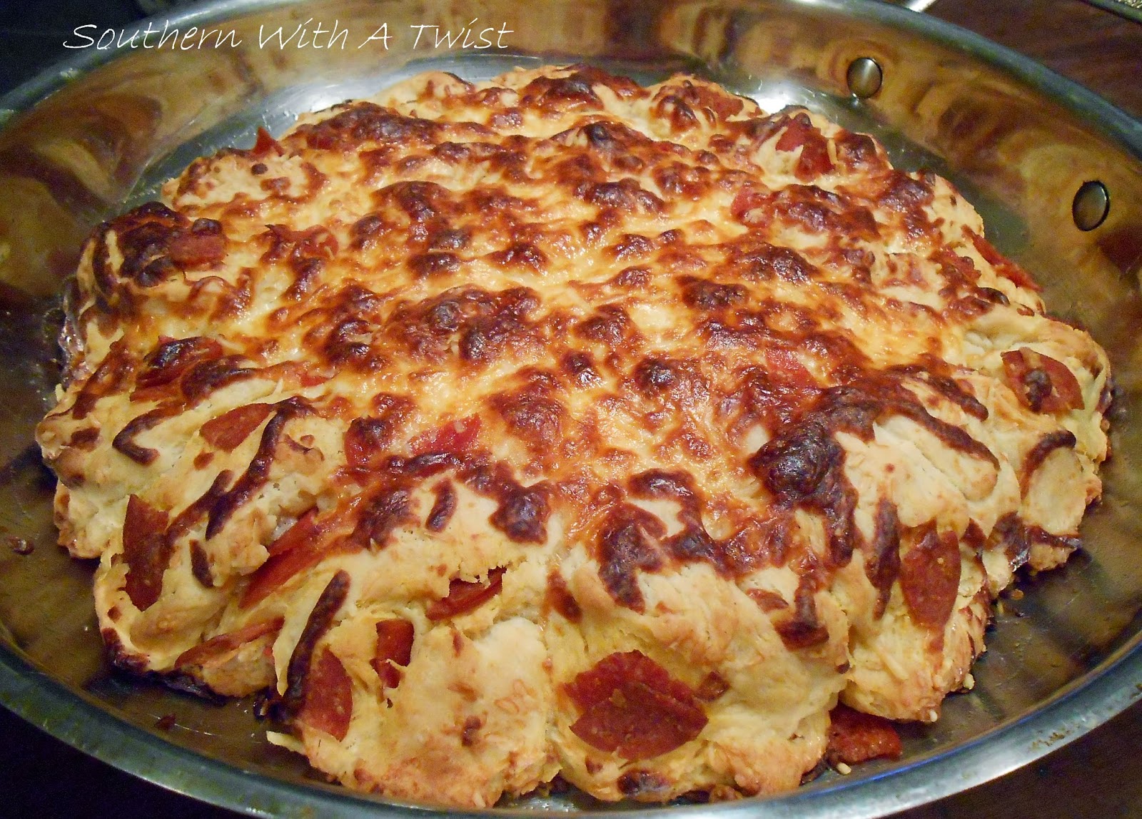 Southern With A Twist Pizza Monkey Bread