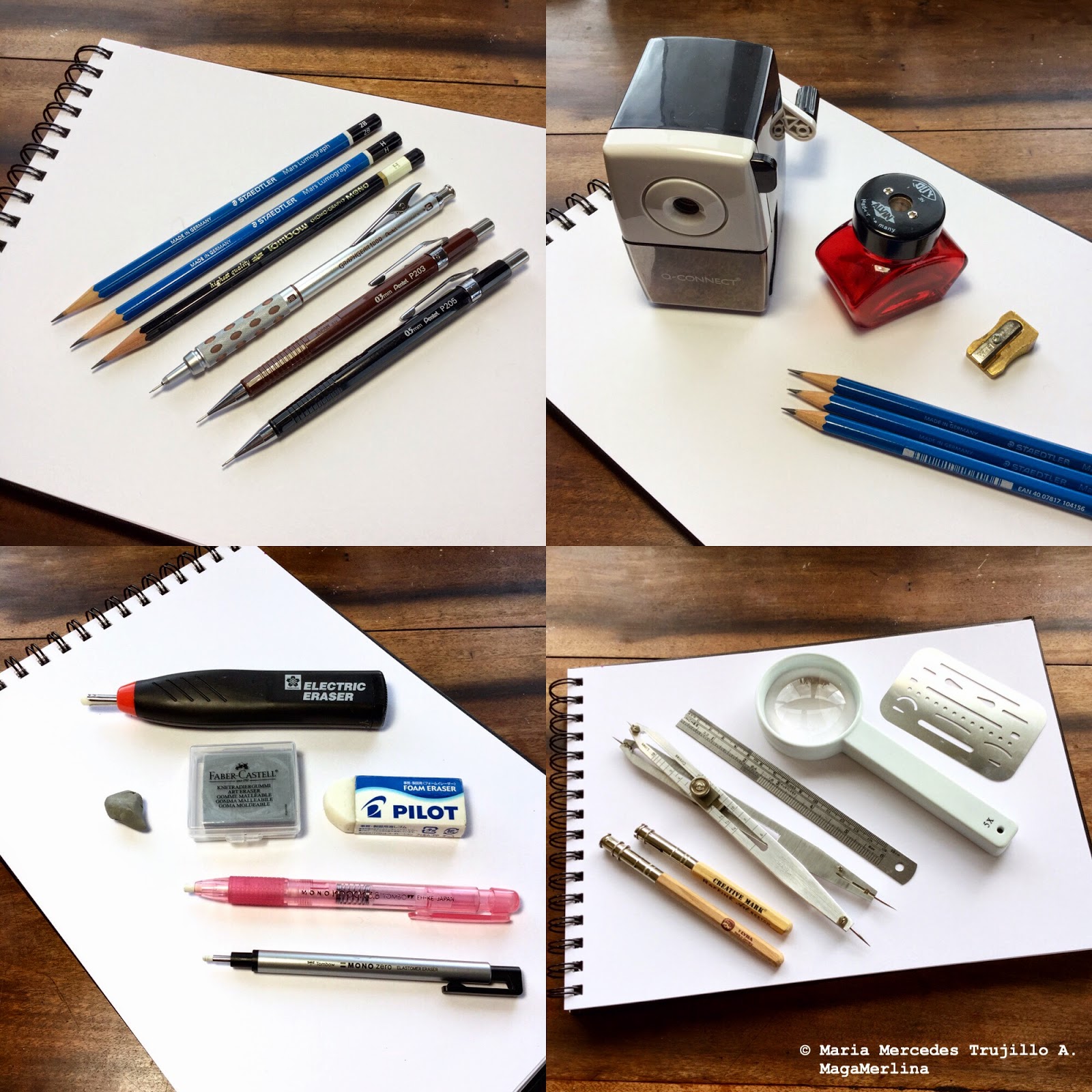 Magamerlina My Favorite Tools And Supplies Colored Pencil Work