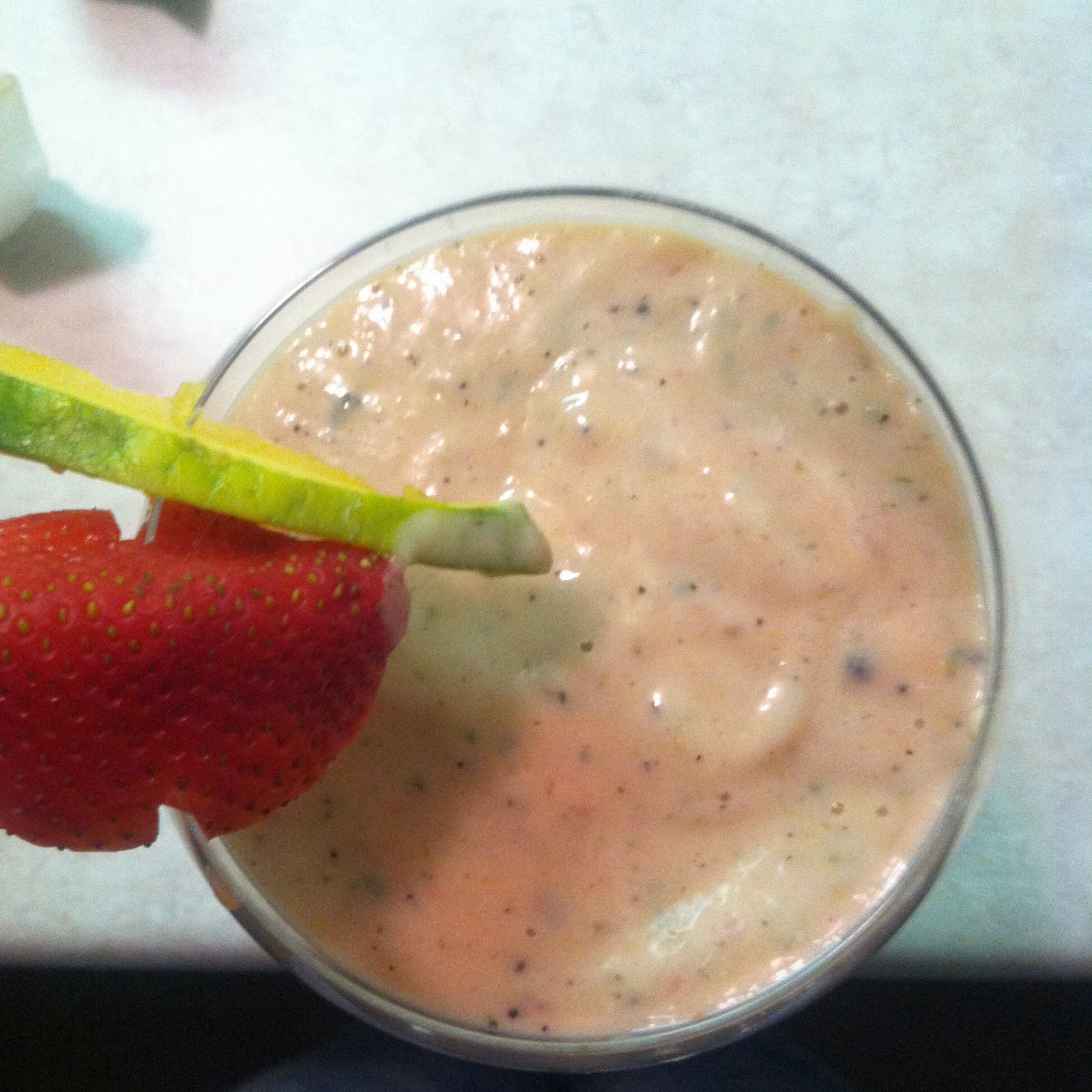 Blogging Boise Fruit Smoothie and Face Mask