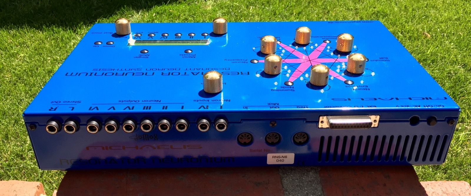 MATRIXSYNTH JOMOX Resonator Neuronium Analog Synthesizer SN 040