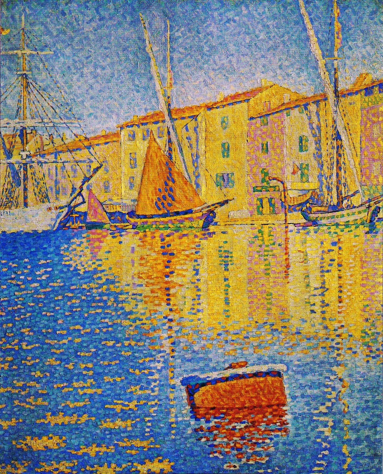 sauvage27 SAINT TROPEZ LA BOA ROSSA Saint Tropez la bouée SAINT TROPEZ LA BOA ROSSA Saint Tropez la bouée rouge The Red Buoy Saint Tropez Paul Signac