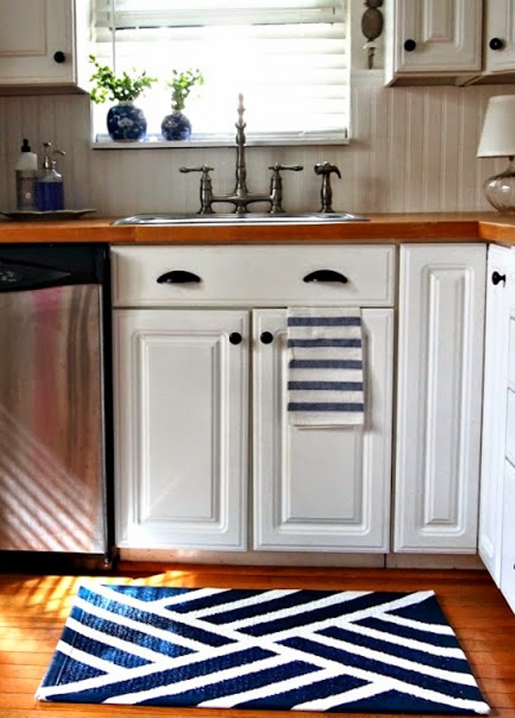 Circle and Stone Rugs for the Kitchen Part 1