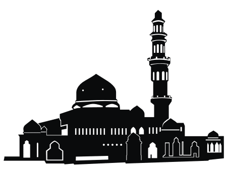 Download Vector Silhouette Masjid (Mosque) 