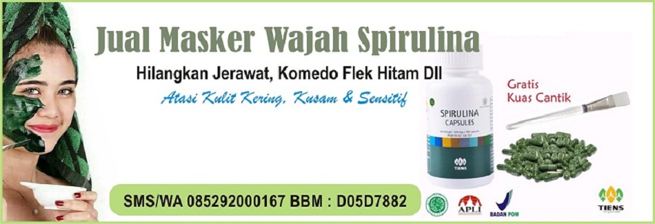 Jual Masker Wajah Spirulina 