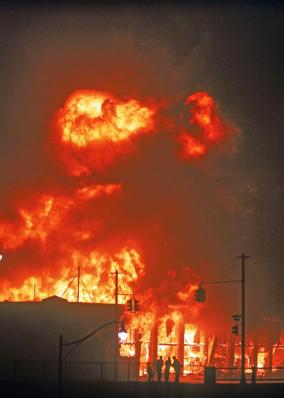 20 Color Photographs from the 1967 Detroit Riot vintage