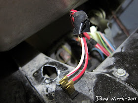hotwire gas dryer, splice wire to check fuse