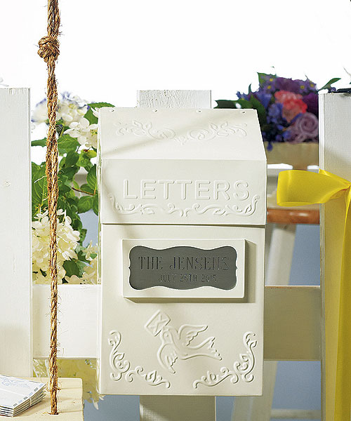 ... Antique Book Box , Special Delivery Letter Box , Vintage Suitcase Card